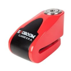 Antivol BLOQUE DISQUE ALARME SRA Rouge KOOROOM