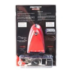 Antivol BLOQUE DISQUE ALARME SRA Rouge KOOROOM -Vélo Équipement Magasin antivol bloque disque alarme sra rouge kooroom 4