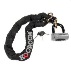 Antivol PROTECT CHAIN ET BLOQUE DISQUE SRA Gris KOOROOM -Vélo Équipement Magasin antivol protect chain et bloque disque sra gris kooroom 2
