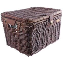 BASIL Panier Pour Vélo Arrière "Denton L" Brun Naturel -Vélo Équipement Magasin basil panier pour velo arriere denton l brun naturel 1