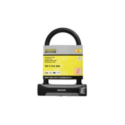 Cadenas Pour Vélo U-lock 448 ART4 180 X 245 Mm Noir -Vélo Équipement Magasin cadenas pour velo u lock 448 art4 180 x 245 mm noir 6
