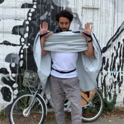 Cape De Pluie Vélo écoresponsable, Imperméable, Respirante, Unisexe - Cap Ferret -Vélo Équipement Magasin cape de pluie velo ecoresponsable impermeable respirante unisexe cap ferret 4