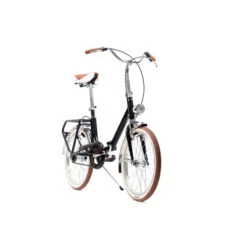 Capri Bambina Noir Vélo De Ville Pliable -Vélo Équipement Magasin capri bambina noir velo de ville pliable 2