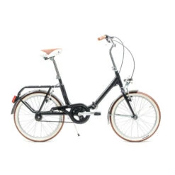 Capri Bambina Noir Vélo De Ville Pliable