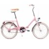 Capri Bambina Rose Vélo De Ville Pliable -Vélo Équipement Magasin capri bambina rose velo de ville pliable
