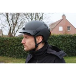 CASQUE DE VÉLO AVEC LUMIÈRE - ATLAS 2, NOIR -Vélo Équipement Magasin casque de velo avec lumiere atlas 2 noir 2