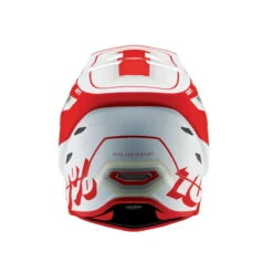 100% Casque Status Youth - Topenga Red/White -Vélo Équipement Magasin casque status youth topenga redwhite 3