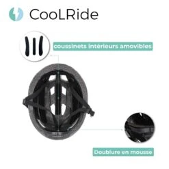 Casque Vélo Adulte 58-61 Cm Multisport Beige -Vélo Équipement Magasin casque velo adulte 58 61 cm multisport beige 3