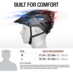 Casque VTT Connecté SENA M1 -Vélo Équipement Magasin casque vtt connecte sena m1 2
