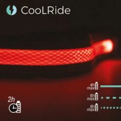 Ceinture LED USB - Fixation Tour De Taille - Accessoire Vélo, VTT, Trottinette -Vélo Équipement Magasin ceinture led usb fixation tour de taille accessoire velo vtt trottinette 2