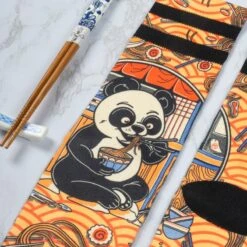 Chaussettes American Socks Panda - Mid High -Vélo Équipement Magasin chaussettes american socks panda mid high 3