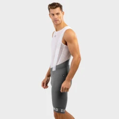 Cuissard Vélo Court Homme Cyclisme BX Fassa Gris -Vélo Équipement Magasin cuissard velo court homme cyclisme bx fassa gris 2