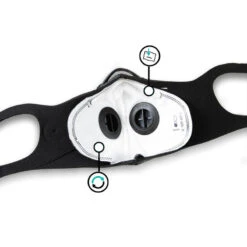 DEMI MASQUE FILTRANT SPORT 700 BROYX + 2 FILTRES INCLUS -FFP1- -Vélo Équipement Magasin demi masque filtrant sport 700 broyx 2 filtres inclus ffp1 2