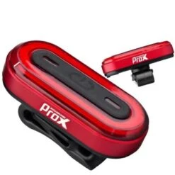 Feu Arrière Rouge Pour Vélo - LED Rechargeable Par USB - 200 Mètres De Portée