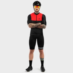 Gilet Vélo Coupe-vent Homme Cyclisme V1 Richmond Noir -Vélo Équipement Magasin gilet velo coupe vent homme cyclisme v1 richmond noir 3