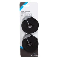 Decathlon Kit 2 Sangles De Serrage 3 M Noires -Vélo Équipement Magasin kit 2 sangles de serrage 3 m noires 6