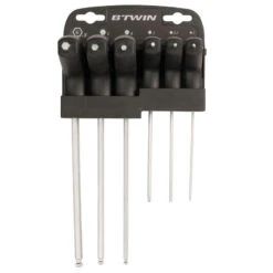 Decathlon KIT 6 CLES ALLEN + ADAPTATEUR 8 MM 7 Decathlon KIT 6 CLES ALLEN + ADAPTATEUR 8 MM -Vélo Équipement Magasin kit 6 cles allen adaptateur 8 mm 2