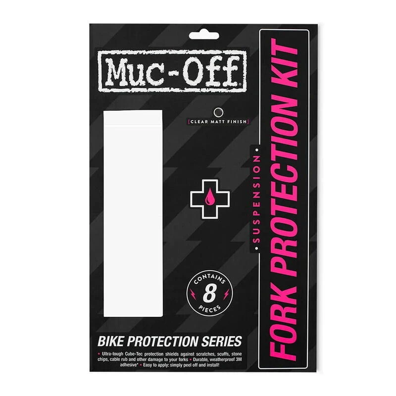 Muc-Off Kit De Protection Pour Fourche - Clear Gloss 3 Muc-Off Kit De Protection Pour Fourche - Clear Gloss