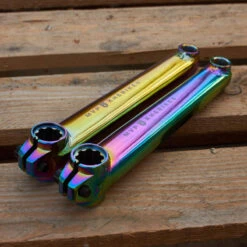 KIT MANIVELLE BMX MVP 8T MID BB OIL SLICK KHEBIKES -Vélo Équipement Magasin kit manivelle bmx mvp 8t mid bb oil slick khebikes 4