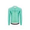 Maillot à Manches Longues De Vélo Pour Homme ECOON Tourmalet Turquoise -Vélo Équipement Magasin maillot a manches longues de velo pour homme ecoon tourmalet turquoise