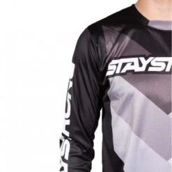 Stay Strong Maillot BMX Manches Longues Staystrong - Chevron Noir 11 Stay Strong Maillot BMX Manches Longues Staystrong - Chevron Noir -Vélo Équipement Magasin maillot bmx manches longues staystrong chevron noir 4