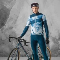 Loeffler Maillot Cycliste Manches Longues M Bike L/S Jersey Floes - Bleu 8 Loeffler Maillot Cycliste Manches Longues M Bike L/S Jersey Floes - Bleu -Vélo Équipement Magasin maillot cycliste manches longues m bike ls jersey floes bleu 1