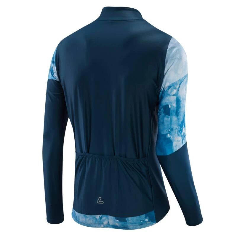 Loeffler Maillot Cycliste Manches Longues M Bike L/S Jersey Floes - Bleu 7 Loeffler Maillot Cycliste Manches Longues M Bike L/S Jersey Floes - Bleu – Image 5