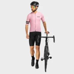 Maillot Manches Courtes Cyclisme SIROKO M2 Ronda Rose Bonbon Homme -Vélo Équipement Magasin maillot manches courtes cyclisme siroko m2 ronda rose bonbon homme 3