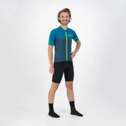 Rogelli Maillot Manches Courtes Velo Homme - Block 13 Rogelli Maillot Manches Courtes Velo Homme - Block -Vélo Équipement Magasin maillot manches courtes velo homme block 4