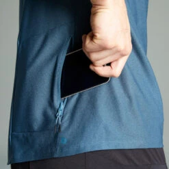 Rockrider MAILLOT MANCHES COURTES VELO VTT EXPL100 HOMME BLEU -Vélo Équipement Magasin maillot manches courtes velo vtt expl100 homme bleu 3