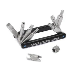 Schwalbe Multitool 2.0 9 Fonctions 9,5 Cm Noir/Argent -Vélo Équipement Magasin multitool 20 9 fonctions 95 cm noirargent 2