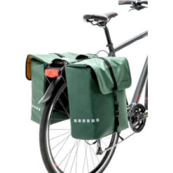 NEW LOOXS Sac De Rangement Double Odense, Green -Vélo Équipement Magasin new looxs sac de rangement double odense green 3