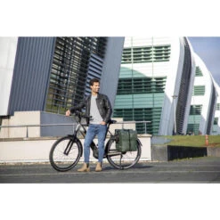 NEW LOOXS Sac De Rangement Double Odense, Green -Vélo Équipement Magasin new looxs sac de rangement double odense green 5