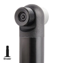 Riverside POMPE À MAIN COMPACT ROUTE NOIRE -Vélo Équipement Magasin pompe a main compact route noire 4