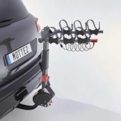 Mottez Porte 3 Vélos électriques Suspendus Sur Attelage Rabattable : HERCULE 3 ELEC