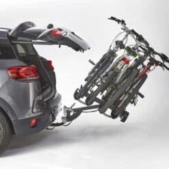 Porte-vélo Mottez Diane 4 Vélos Sur Attelage Rabattable Premium -Vélo Équipement Magasin porte velo mottez diane 4 velos sur attelage rabattable premium 2