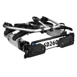 Porte-vélos LAS SD260 Pour 2 Vélos Spécial Portes Battantes Fourgon -Vélo Équipement Magasin porte velos las sd260 pour 2 velos special portes battantes fourgon 1