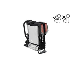 Porte-vélos Thule EasyFold XT F Pour 2 Vélos (FIX4BIKE Uniquement) -Vélo Équipement Magasin porte velos thule easyfold xt f pour 2 velos fix4bike uniquement 2