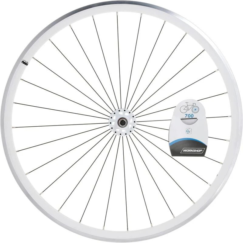 ROUE FIXIE 700 BLANC AVANT 6 ROUE FIXIE 700 BLANC AVANT – Image 4