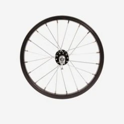 BTWIN Roue Vélo Enfant 14 Pouces Avant Noir