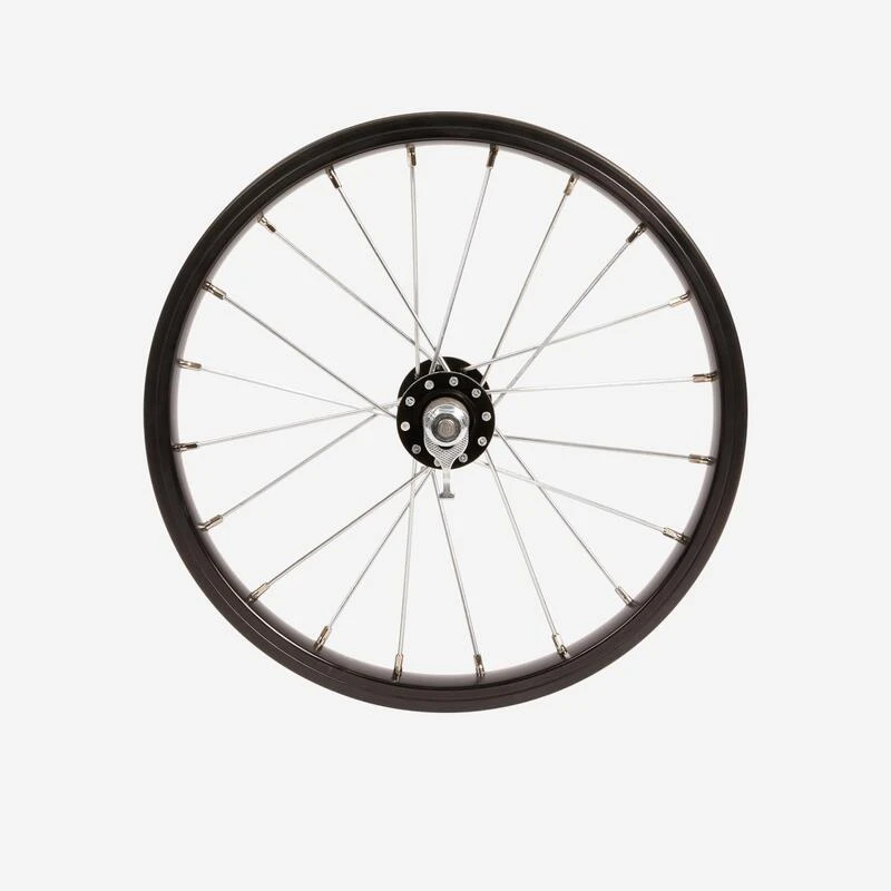 BTWIN Roue Vélo Enfant 14 Pouces Avant Noir 3 BTWIN Roue Vélo Enfant 14 Pouces Avant Noir