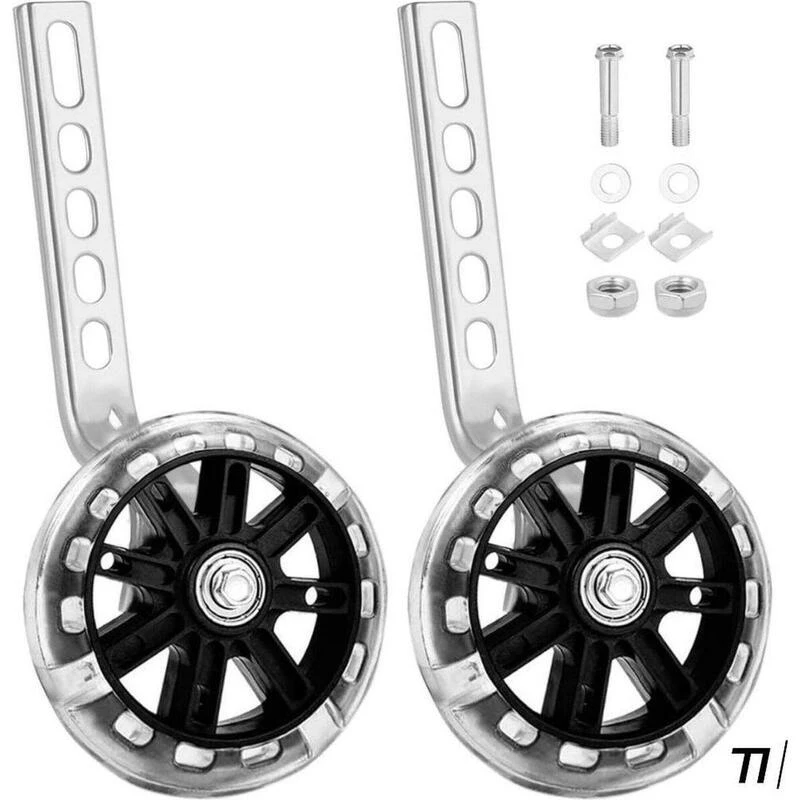 Roues D'entraînement Pour Vélo Pour Enfants De 12 à 20 Pouces - Noir 3 Roues D'entraînement Pour Vélo Pour Enfants De 12 à 20 Pouces - Noir