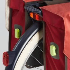 SACOCHE DOUBLE 520 2X20L ROUGE BORDEAUX -Vélo Équipement Magasin sacoche double 520 2x20l rouge bordeaux 7