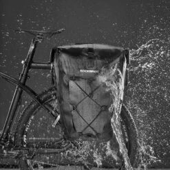 ROCKBROS Sacoche Vélo Porte Bagages Multifonctionnel Sac De Siège De Vélo Étanche 20-27L -Vélo Équipement Magasin sacoche velo porte bagages multifonctionnel sac de siege de velo etanche 20 27l 2