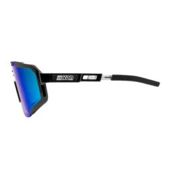 Scicon Aeroscope Lunettes De Sports (Noir Brillant/Bleu Miroir) -Vélo Équipement Magasin scicon aeroscope lunettes de sports noir brillantbleu miroir 3