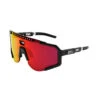 Scicon Aeroscope Lunettes De Sports (Noir Brillant/Rouge Miroir) -Vélo Équipement Magasin scicon aeroscope lunettes de sports noir brillantrouge miroir