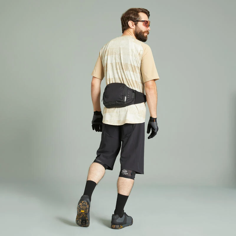 Rockrider SHORT VELO VTT ENDURO ALL MOUNTAIN NOIR 4 Rockrider SHORT VELO VTT ENDURO ALL MOUNTAIN NOIR – Image 2