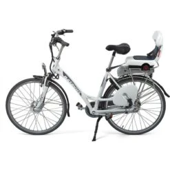POLISPORT Siège Enfant Arrière Guppy Junior Lite - Gris Clair -Vélo Équipement Magasin siege enfant arriere guppy junior lite gris clair 2