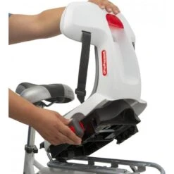 POLISPORT Siège Enfant Arrière Guppy Junior Lite - Gris Clair -Vélo Équipement Magasin siege enfant arriere guppy junior lite gris clair 4