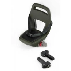 Siège Enfant Arrière Junior 6+ - Vert Armée Avec Coussin Noir